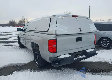 2018 Chevrolet Silverado 1500 Wt из США, поврежденный, VIN 1GCNCNEH3JZ232338